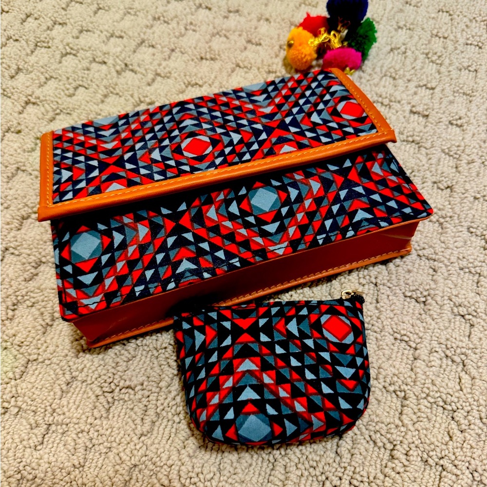 NEW Clutch/shoulder bag with coin purse